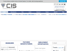 Tablet Screenshot of ci-sales.com